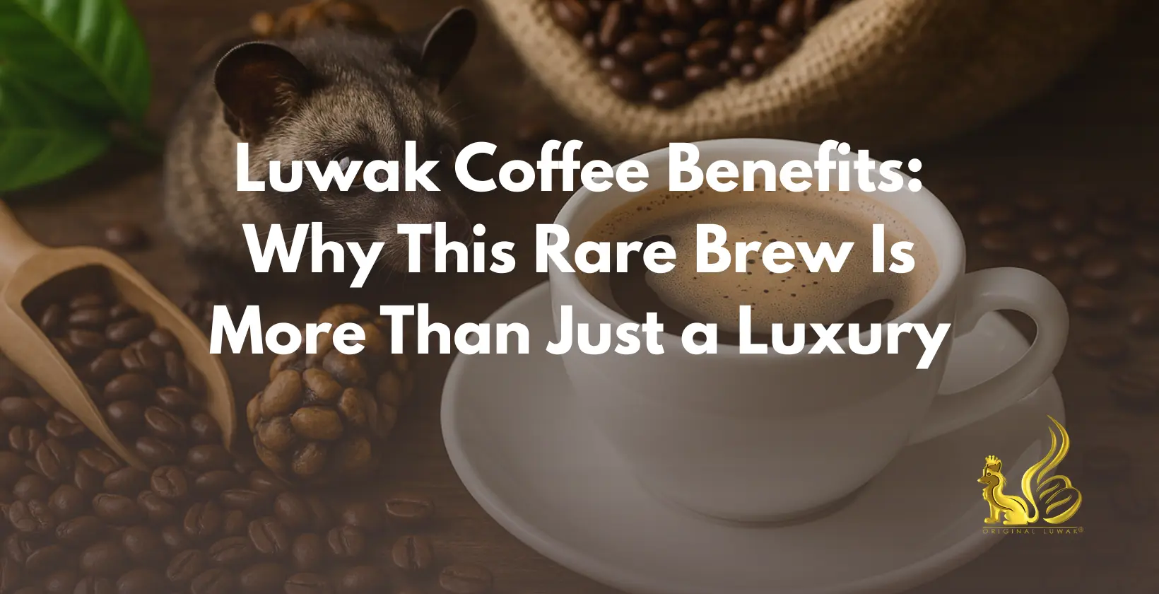 Luwak coffee benefits: a rare brew offering unique health perks and a distinctive taste experience beyond luxury.