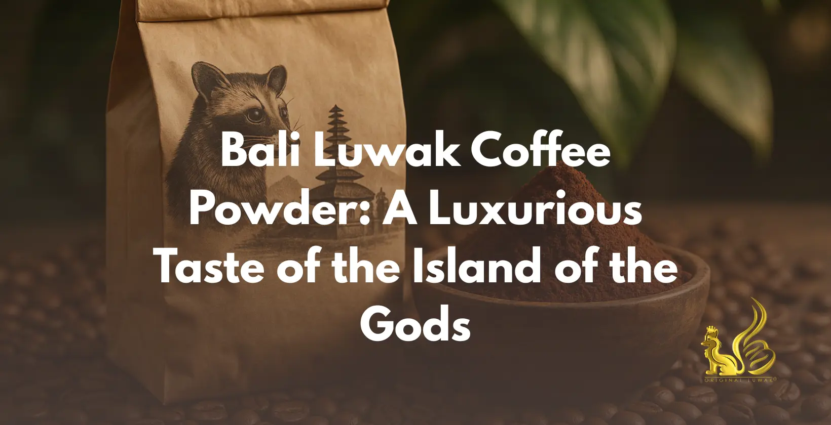 Experience the luxury of Bali Luwak Coffee Powder. Delight in the unique flavors of the Island of the Gods and elevate your coffee ritual. Order yours today!