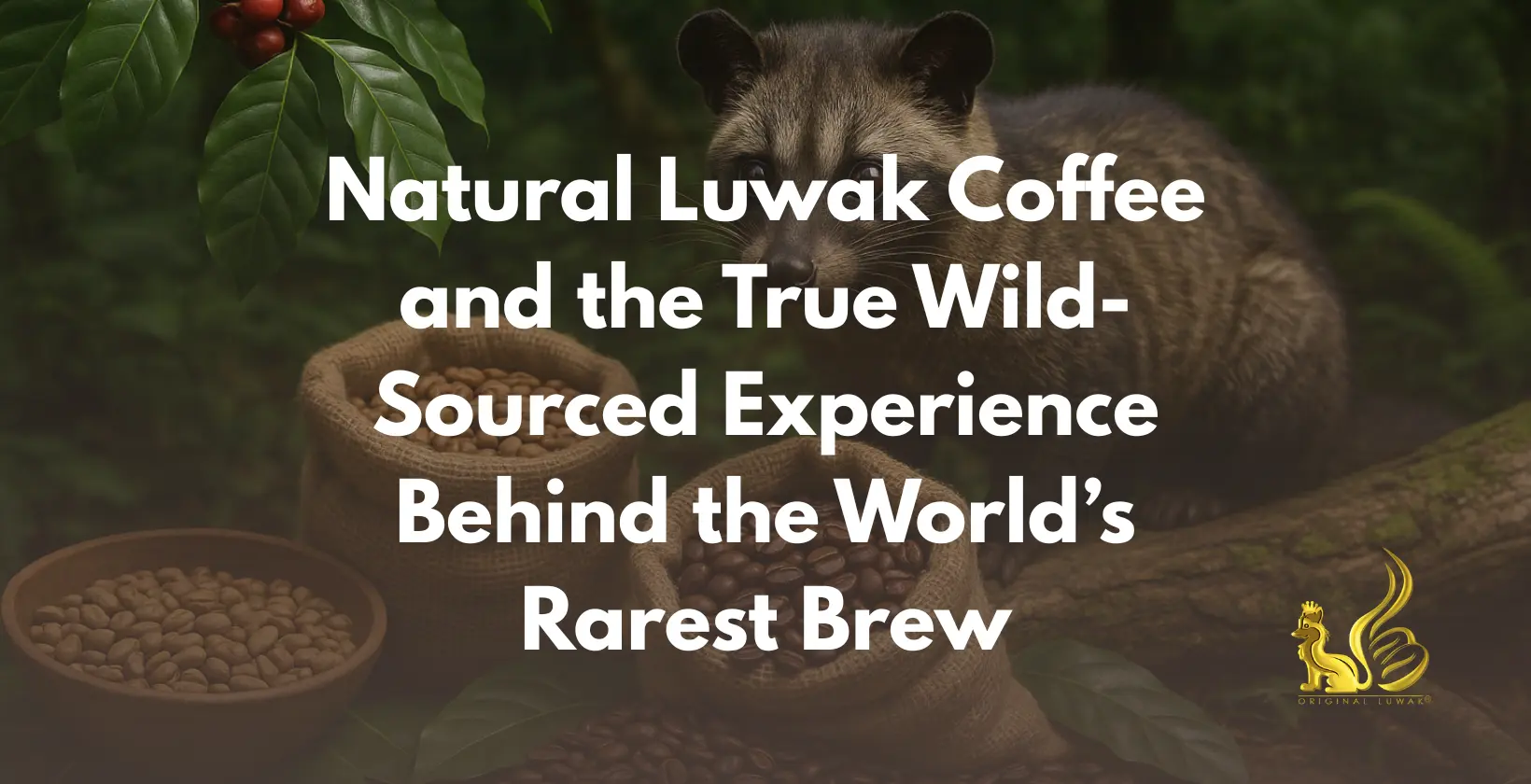 Indulge in the luxurious taste of Natural Luwak Coffee. Experience the perfect blend of nature and craftsmanship in every sip of this premium brew.